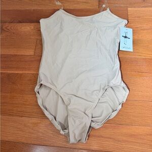 Natalie Beige/Nude undergarment Leotard Adult Large